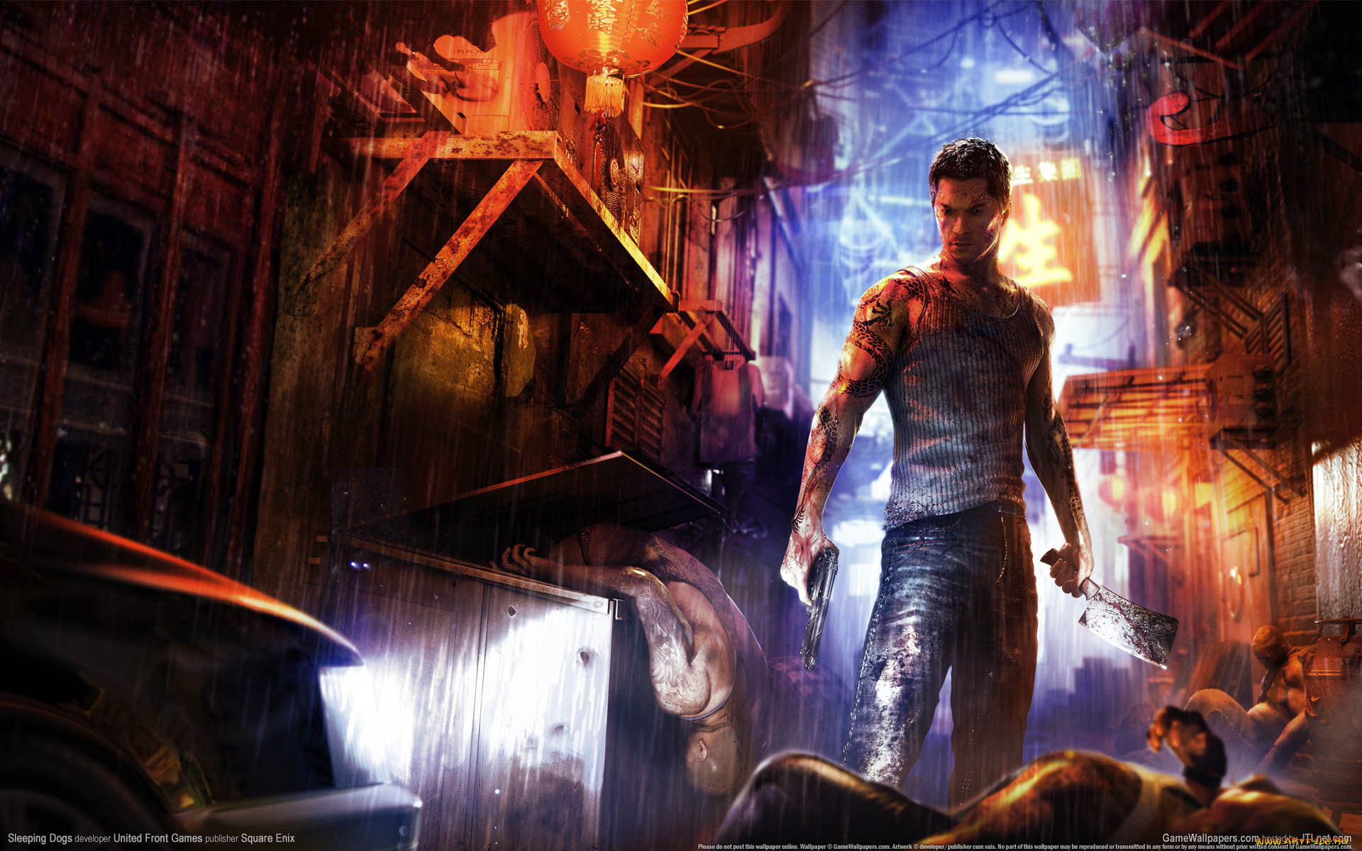 Обои Sleeping Dogs Видео Игры Sleeping Dogs, обои для рабочего стола,  фотографии sleeping, dogs, видео, игры, парень Обои для рабочего стола,  скачать обои картинки заставки на рабочий стол.